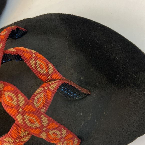 Teva sandals size 8 orange straps # 6840 - Picture 6 of 6